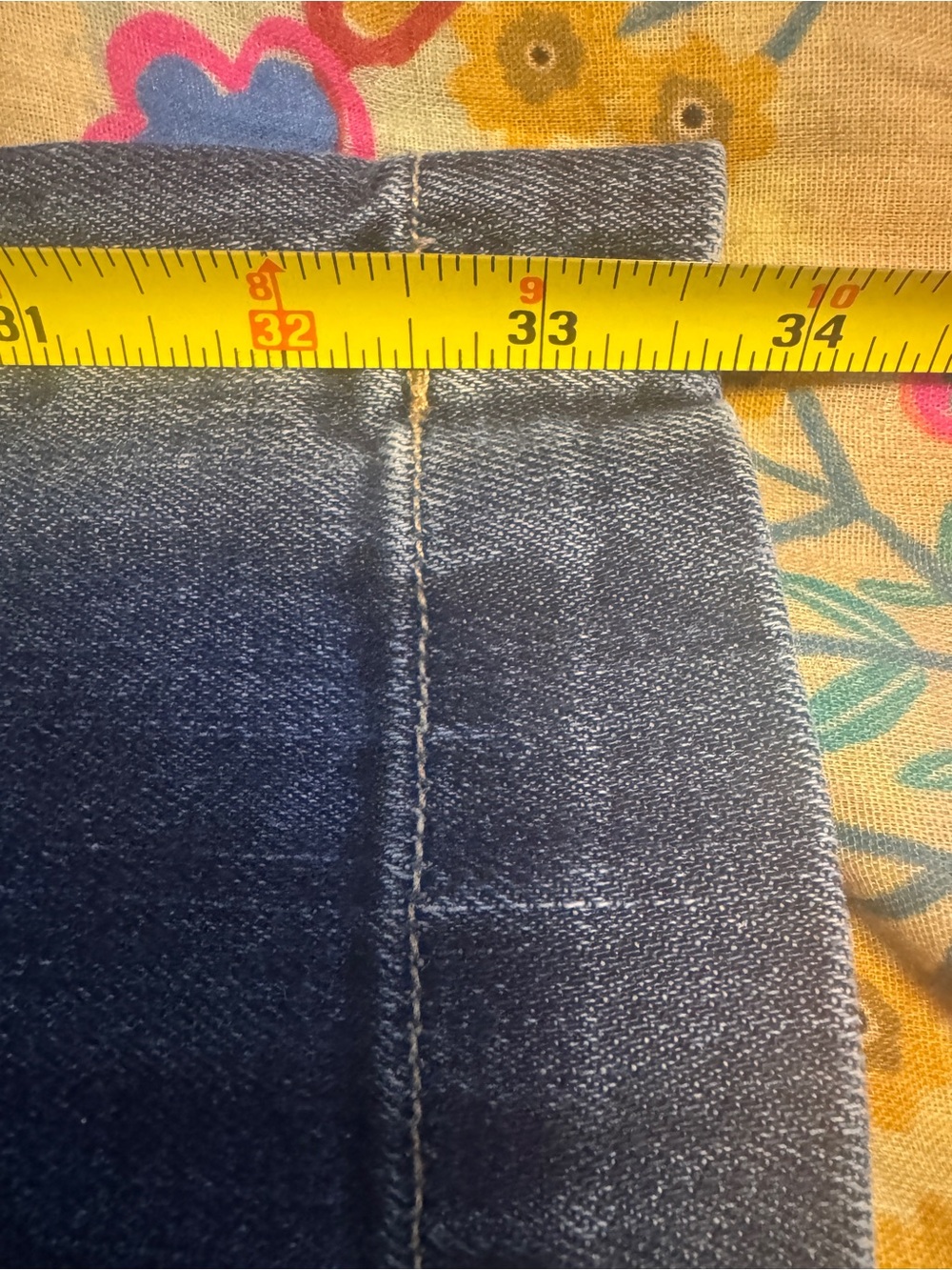 GAP Women's Medium Indigo Flare Wide-Leg Jeans - Picture 4 of 9